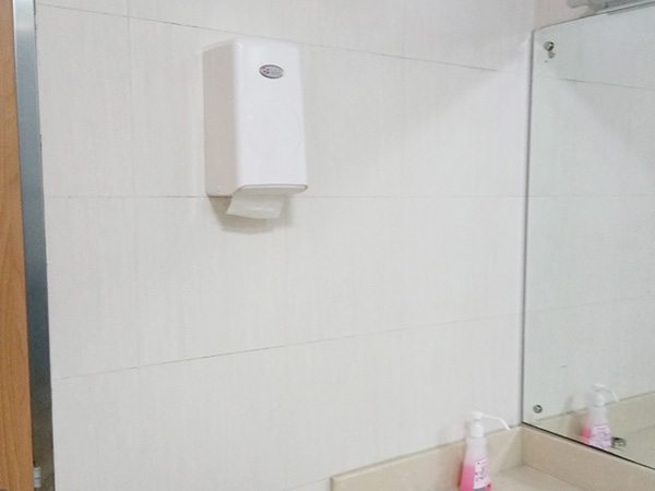 商場廁紙框應用案例