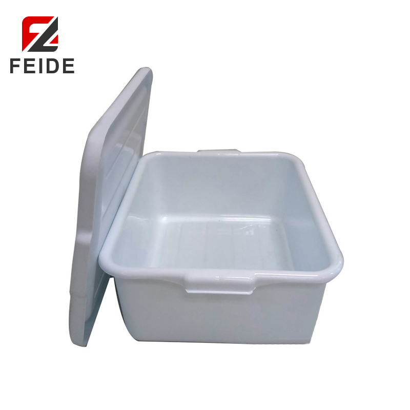 灰色加厚塑料盆帶蓋