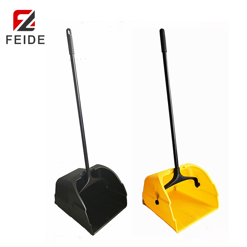 JDP-02鐵柄加厚戶外折疊垃圾鏟簸箕帶輪