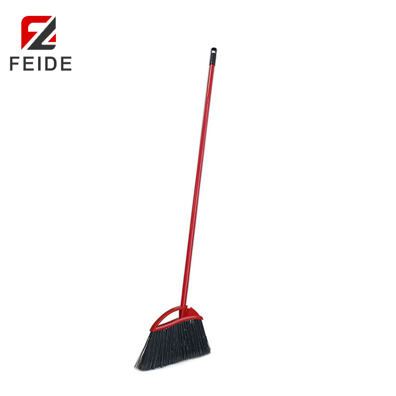 B-01鐵柄美式斜角掃把A型