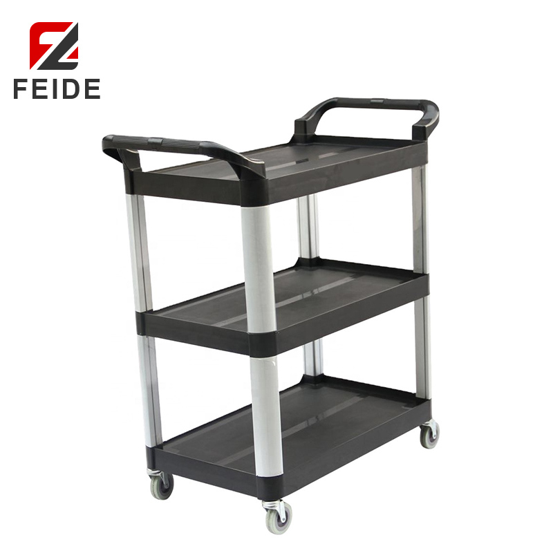 JC-02-S三角形鋼柱三層小餐車