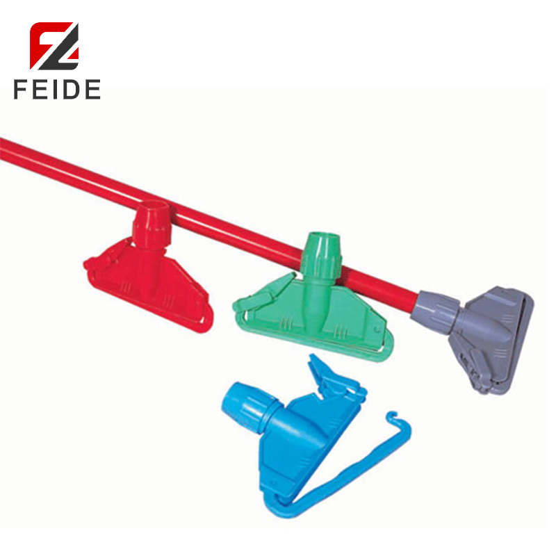 MH-03加厚簡易型側開扣墩布蠟拖夾頭